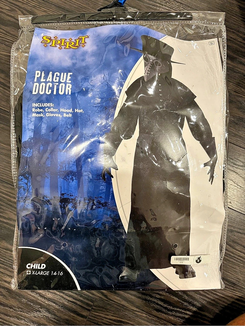 Spirit Halloween Kids Plague Doctor Costume Boys XL (14-16)